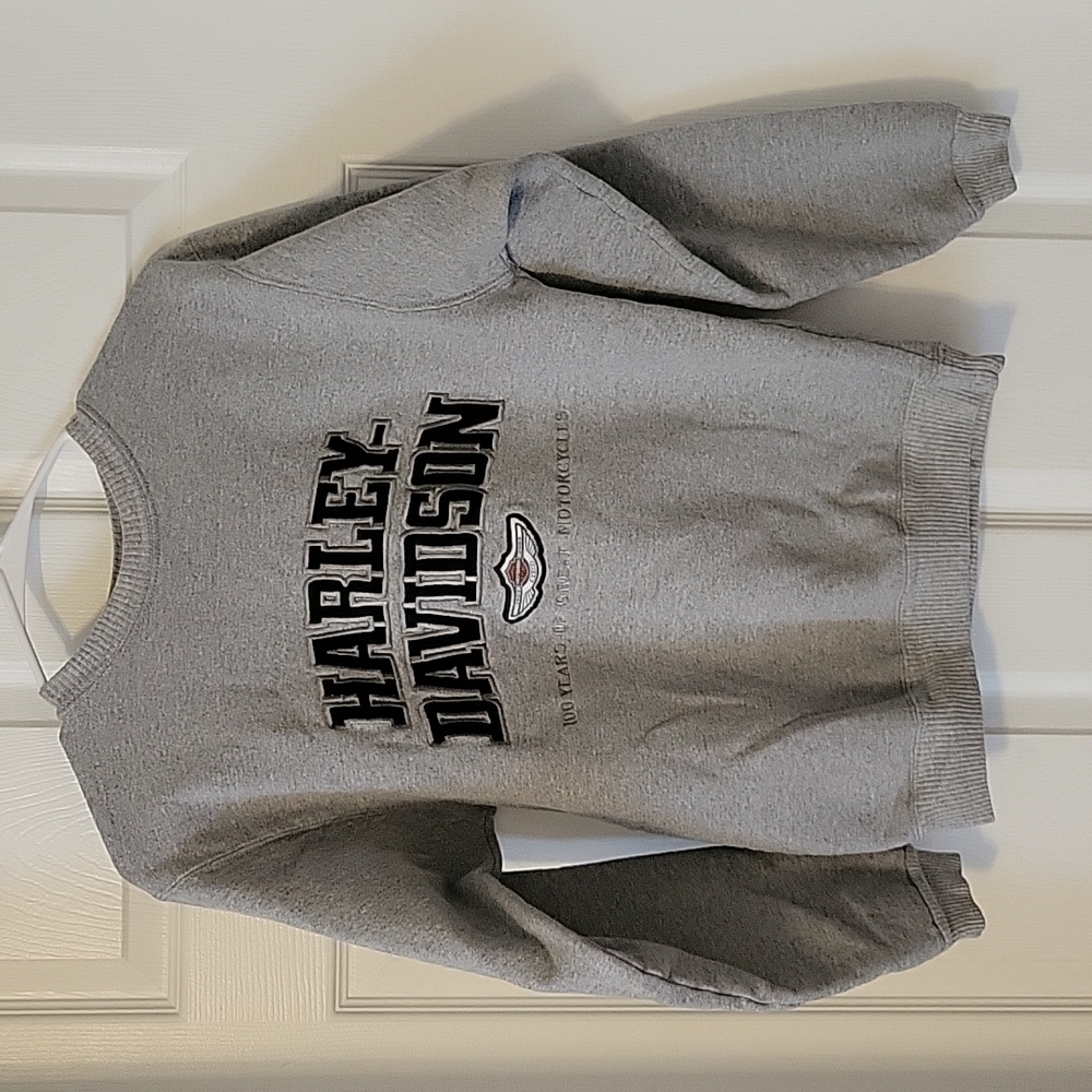 Grey Harley-Davidson women's sweatshirt